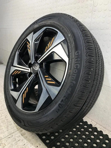 Rin Aluminio R18 Con Llanta P1 Chirey Tiggo 4 Pro 1.5t 2023 Negro