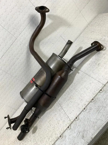 Mofle Silenciador Completo Para Mazda 2 2012-2014
