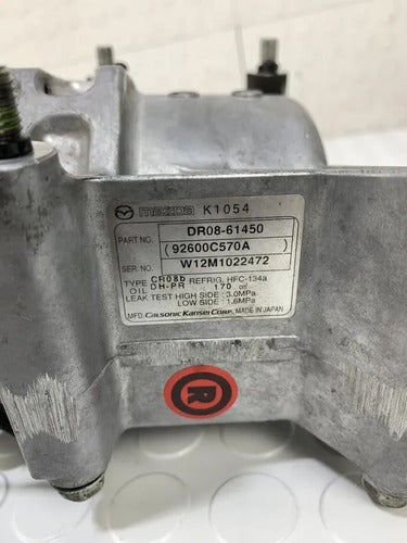 Compresor Clima A/c Para Mazda 2 2012-2014