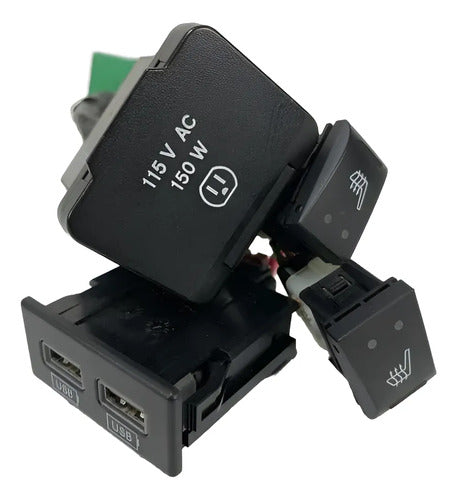 Módulo Encendido Usb Para Jeep Grand Cherokee 2014-2016
