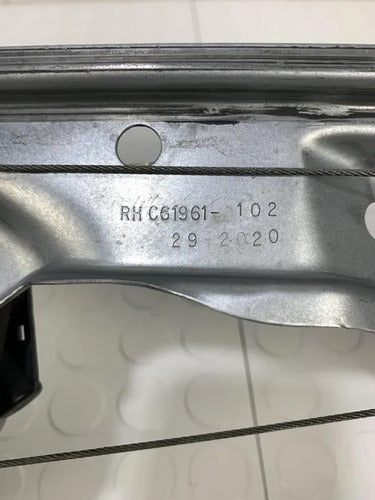 Elevador Motor Delantero Derecho Fiat Mobi 2017-2024