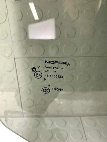 Cristal Trasero Derecho Jeep Compass 2011-2017