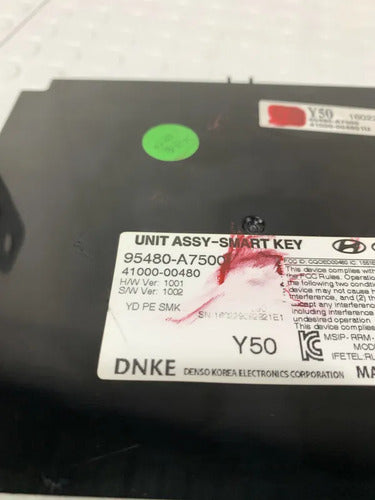 Modulo Encendido Llave Kia Forte 2017-2018 2.0
