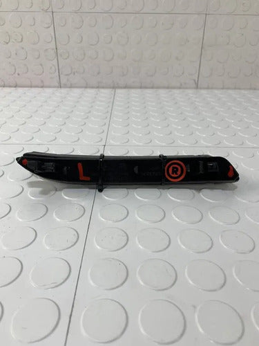 Molduras Facia Trasera Honda Fit 2009-2014 Negro