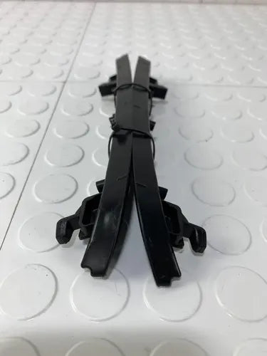 Molduras Facia Trasera Honda Fit 2009-2014 Negro