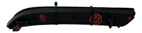 Molduras Facia Trasera Honda Fit 2009-2014 Negro