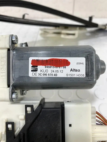 Elevador Motor Trasero Derecho Seat Altea Freetrack 2013