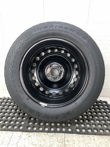 Rin Acero R15 Con Llanta Pub2 Kia Rio 2018-2023 Sd Negro