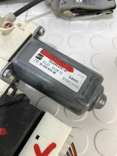 Elevador Y Motor Trasero Izquierdo Seat Leon Fr 2013 1.8 Tsi