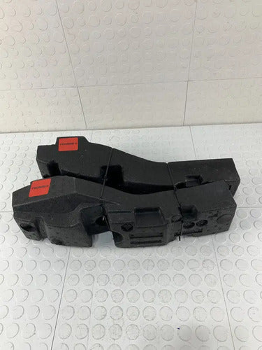 Molduras Antiimpacto Delanteras Fiat Palio Sporting 2017 Negro