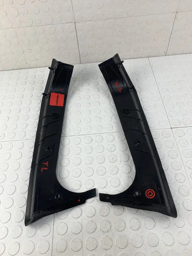 Molduras Interior Cajuela Mercedes Benz E200 W212 2013-2016 Negro