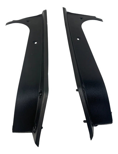 Molduras Interior Cajuela Mercedes Benz E200 W212 2013-2016 Negro