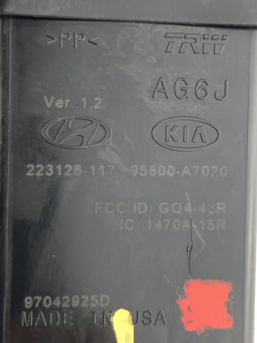 Módulo Presión Llantas Tpms Kia Forte 2014-2016