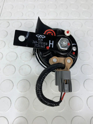 Bocina Claxon Tono Alto Para Chirey Tiggo 2 Pro 2023-2026
