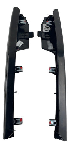 Par Molduras De Tablero Renault Koleos 2008-2012 Negro