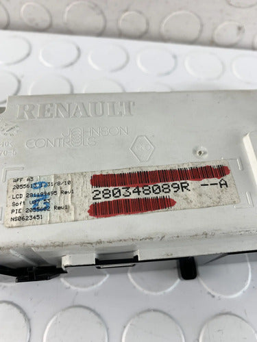 Pantalla Display Renault Koleos 2008-2012 Negro