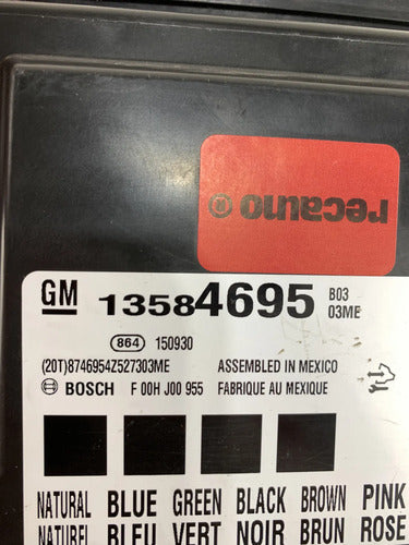 Módulo Bcm Chevrolet Equinox 2017 Ltz 2.4 Negro