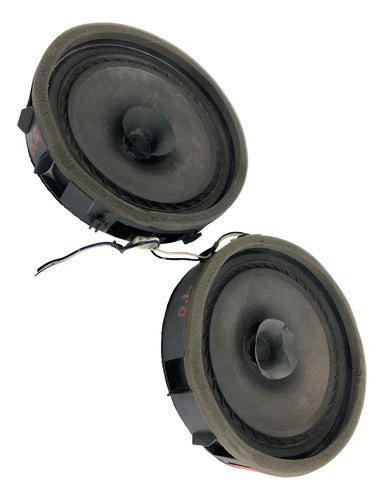Par De Bocinas Delanteras Mitsubishi L200 2020-2024 Negro