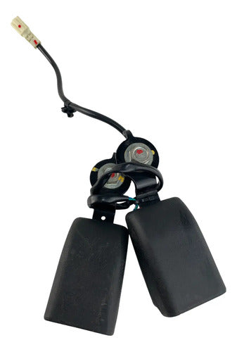 Par Broches De Cinturón Trasero Mitsubishi L200 2020-2024