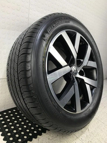 Rin R19 Con Llanta Pub1 P Volkswagen Touareg 2015-2018 Tdi Negro