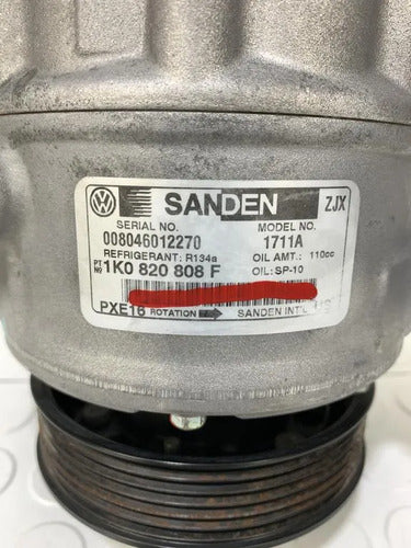 Compresor Clima A/c Para Volkswagen Passat 2012-2015 3.6