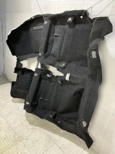 Tapete Alfombra Interior Piso Para Mazda 2 2012-2014 Negro