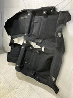 Tapete Alfombra Interior Piso Para Mazda 2 2012-2014 Negro