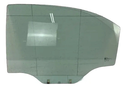 Cristal Trasero Izquierdo Chevrolet Aveo 2012-2017 Negro