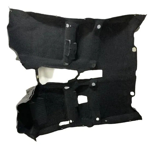 Tapete Alfombra Piso Toyota Yaris Sedan 2007-2016 Negro