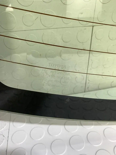 Cristal Trasero Medallón Toyota Yaris Sedan 2007-2016