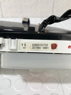 Cluster Velocímetro Toyota Yaris Sedan 2007-2016 Aut Negro