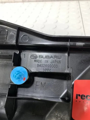 Moldura Interior Cajuela Subaru Forester 2014-2018 2.5 Negro