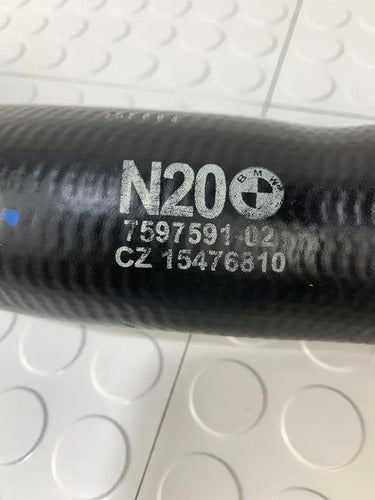 Manguera Agua Intercooler Bmw F30 2013 328ia Negro