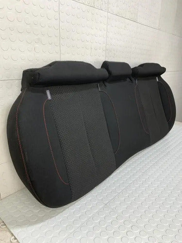 Cubre Asiento Trasero Sentadera Seat Leon Fr 2013 1.8 Tsi Au Negro