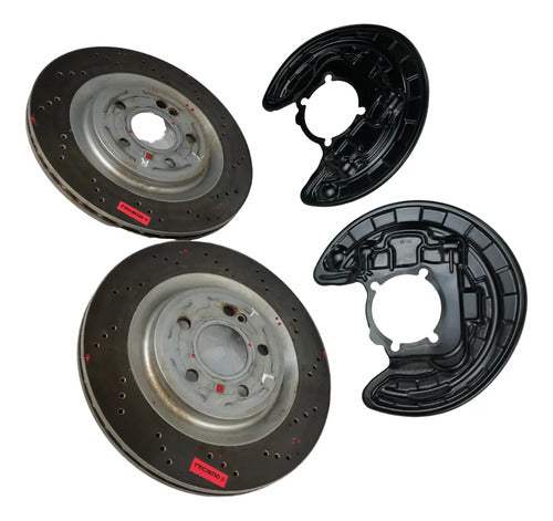 Par Discos Traseros Mercedes Benz A45 Amg W177 2018-2023