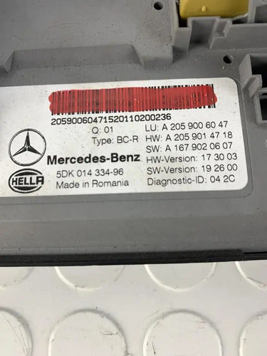 Módulo Bcm Sam Trasero Mercedes Benz Glc 2021 X253