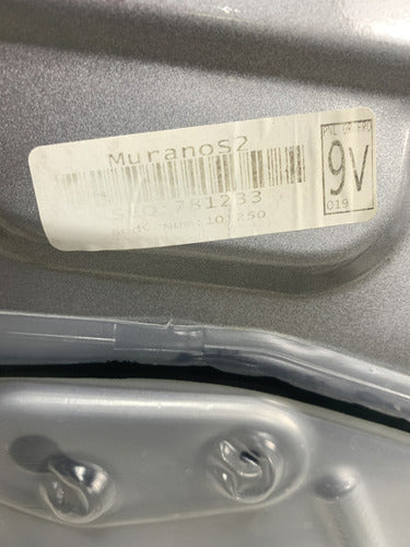 Puerta Delantera Izquierda Nissan Murano Z52 2015-2021 Delantera Negro