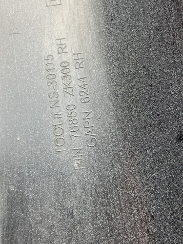 Estribo Derecho Nissan Maxima A34 2007-2008 Negro