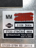 Módulo Computadora Tcm Nissan Maxima A34 2006-2008 V6