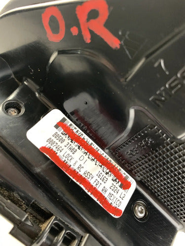 Chapa Cerradura Delantera Derecha Nissan Altima 2013-2018