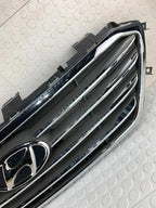 Parrilla Superior Hyundai Sonata Lf 2015-2017 (pata Det) Negro