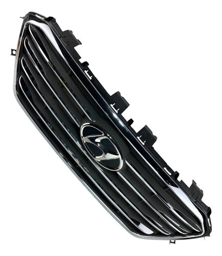Parrilla Superior Hyundai Sonata Lf 2015-2017 (pata Det) Negro
