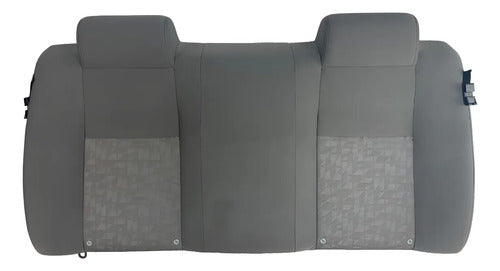 Cubre Asiento Respaldo Trasero Renault Fluence 2011-2017 Gris