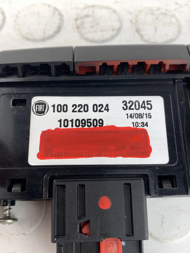 Interruptor Switch Intermitentes Fiat Uno 1.4 2013-2020 Negro