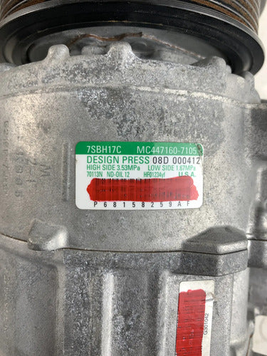 Compresor A/c Clima Dodge Charger Police 2015-2023 5.7