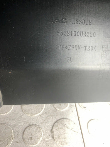Estribo Izquierdo Jac Sei3 2018-2021 Negro