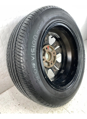 Rin Con Llanta Aluminio R14 Baic D20 2017-2020 Negro