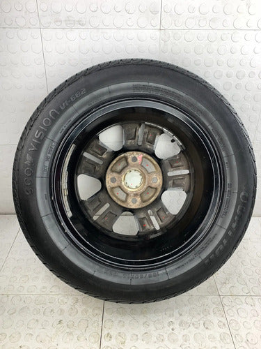 Rin Con Llanta Aluminio R14 Baic D20 2017-2020 Negro