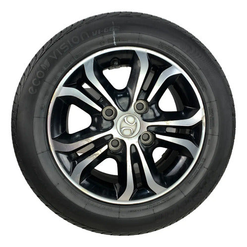Rin Con Llanta Aluminio R14 Baic D20 2017-2020 Negro