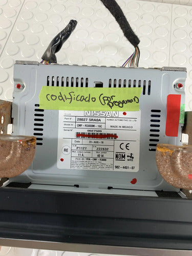 Estéreo Nissan Kicks 2017-2020 (bloqueado) Original